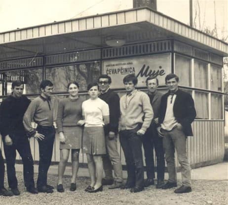 Historijska fotografija Ćevabdžinice Kod Muje